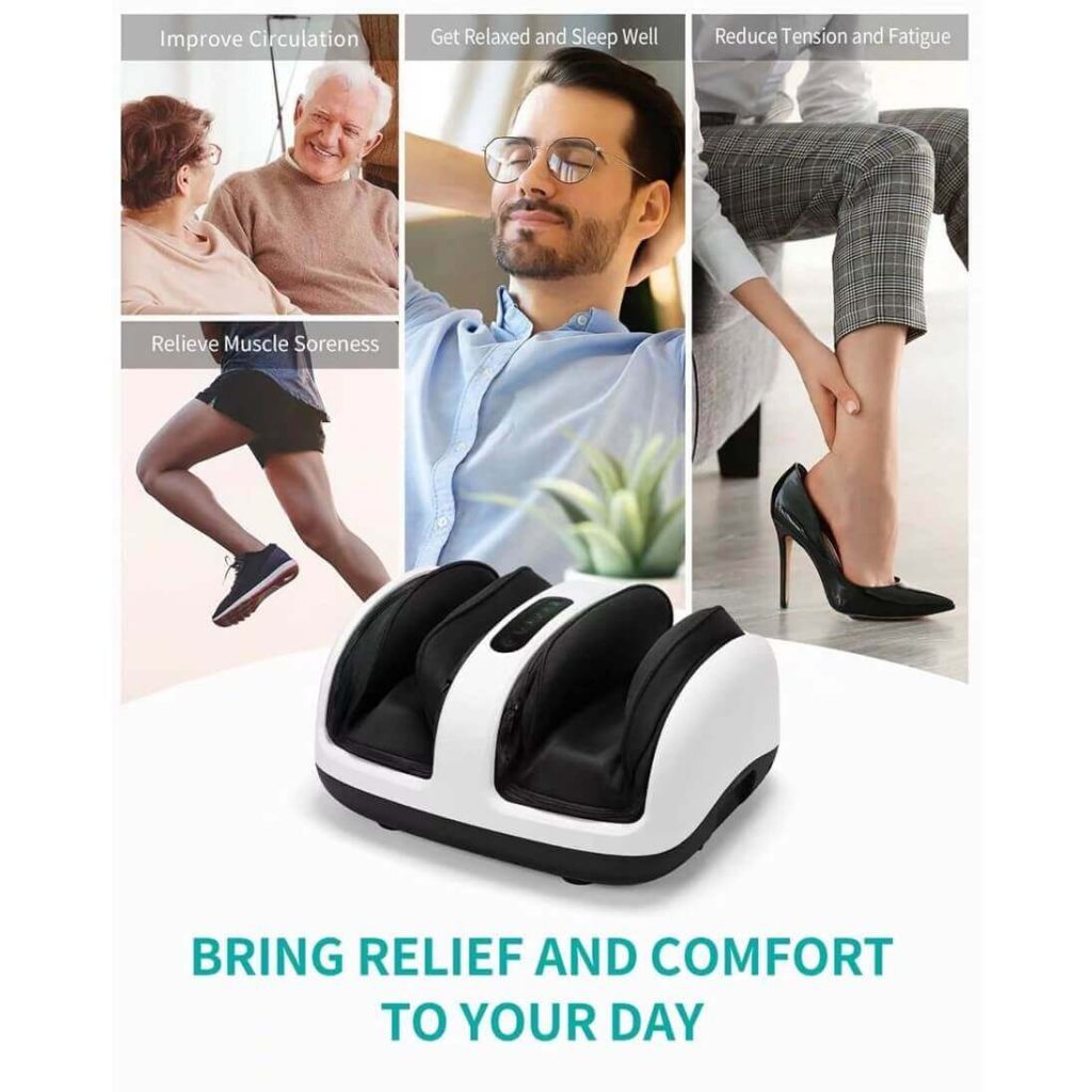 Nekteck Foot Massager with Heat - Relief and Comfort to Tired Feet