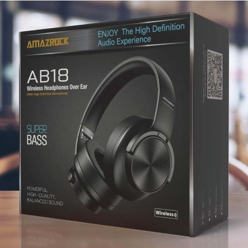 Amazrock AB18 Wireless Headphones - Ad Post